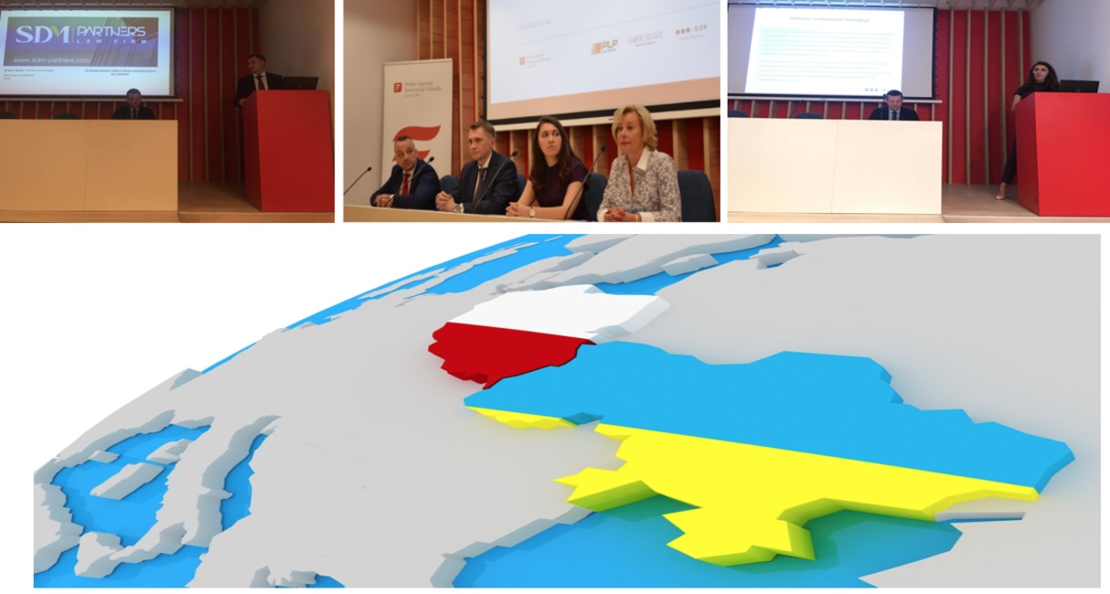 Dmytro Syrota took part as a speaker at the seminar in Warsaw dedicated to achieving success in economic contacts with Ukraine