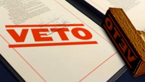 The customs procedures were simplified by introducing a "single window", but the President "vetoed" the law